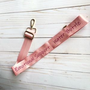 Emotional support water bottle bag strap for crossbody bags, replacement strap